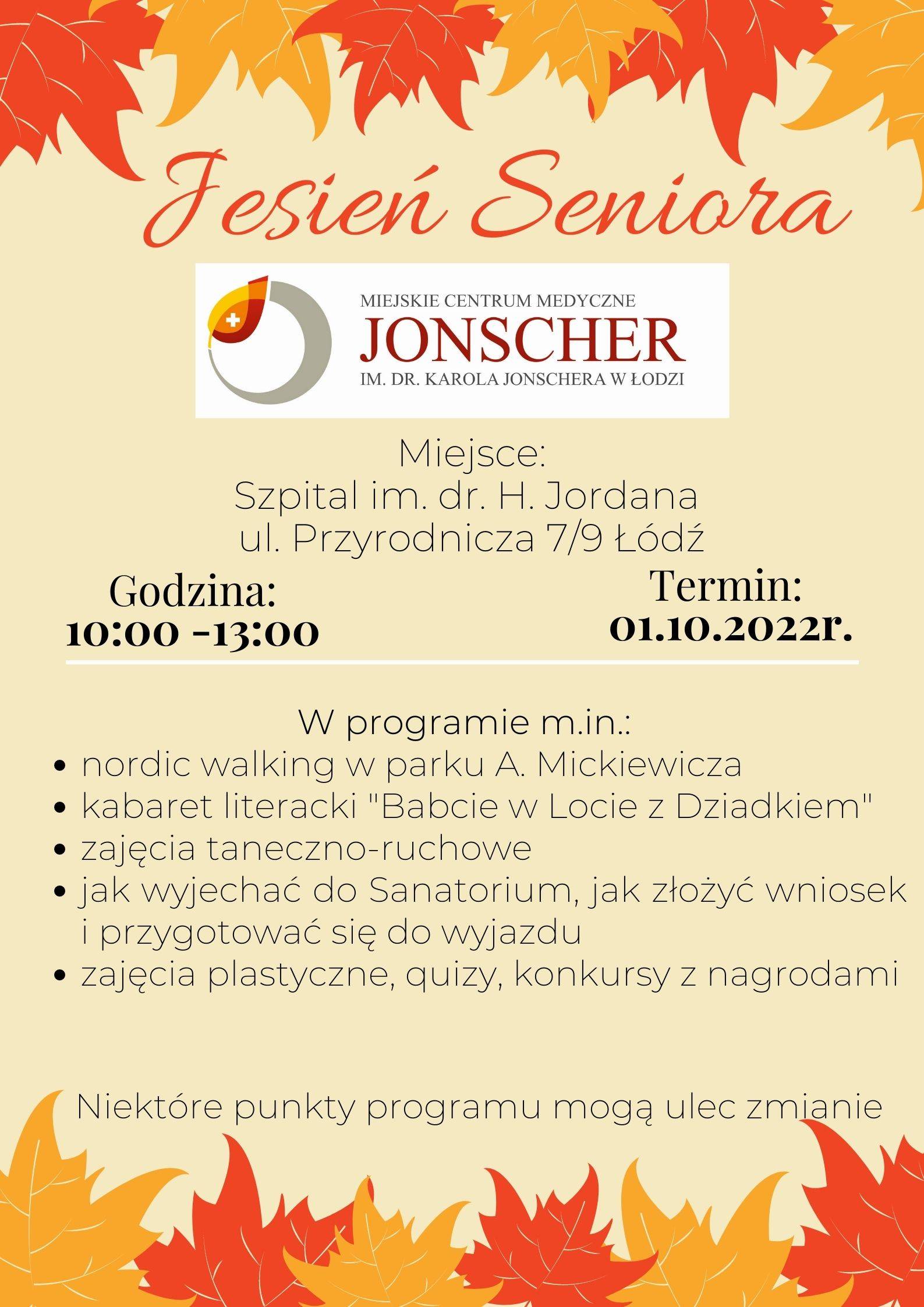 Jesień Seniora - zdjęcie 1