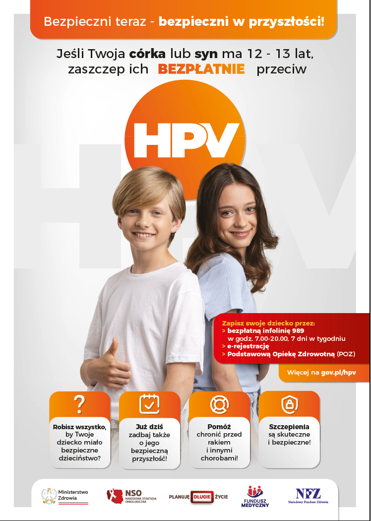 Zaczynamy szczepienia HPV